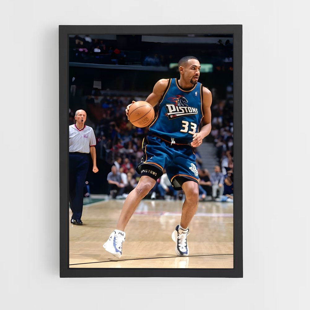 Poster Dribble Éternel – affiche Basketball (vue 2)
